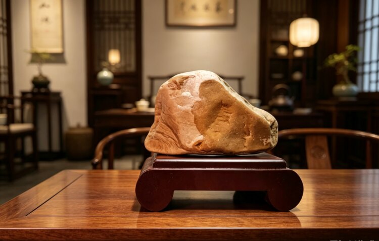 茶台收藏奇石