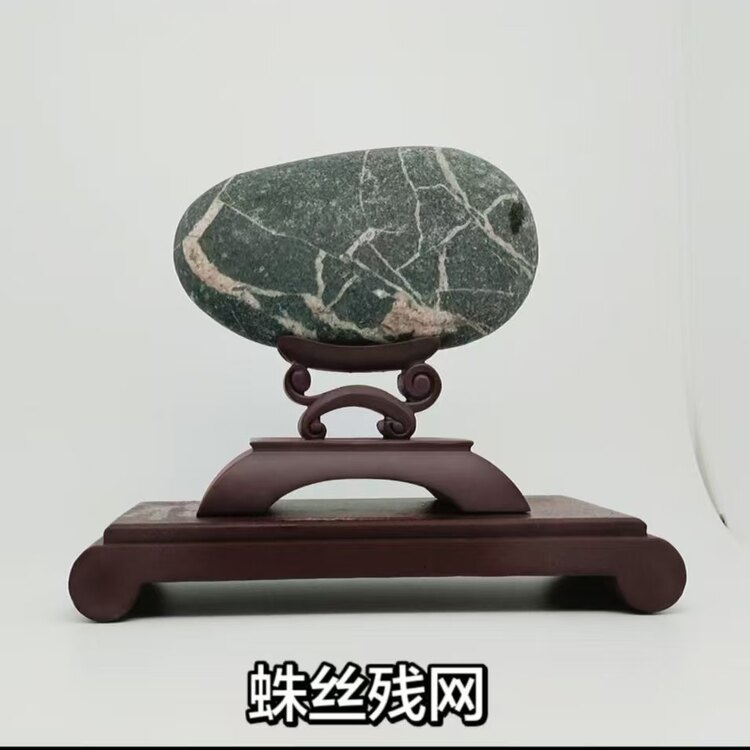 新中式茶室动物奇石摆件