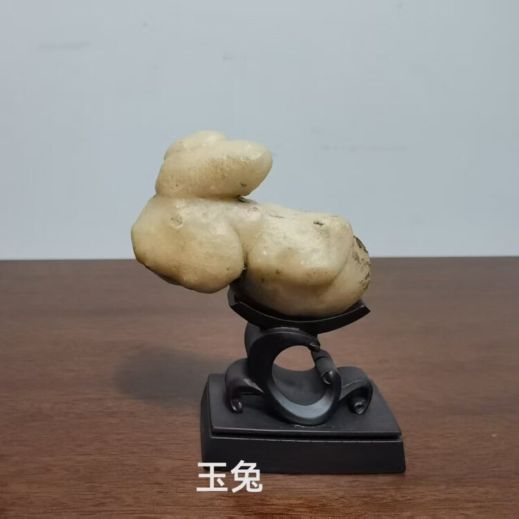 博古架迷你动物奇石摆件