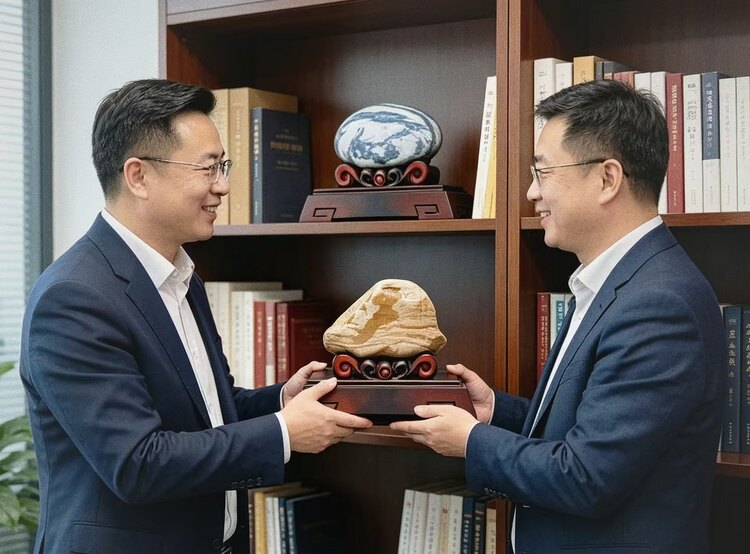 开业商务礼赠系统化选购指南：为什么奇石摆件成为高好感长效礼品