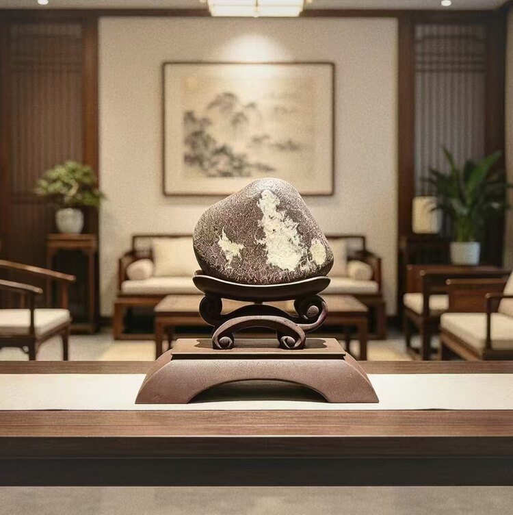  中式案头天然奇石